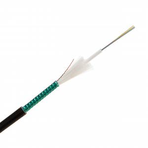 Keline optický kábel CLT s pancierom, 8xOM1, ​62,5/125μm, Dca - s2, d2, a1, pre vonkajšie aj vnútorné použitie
